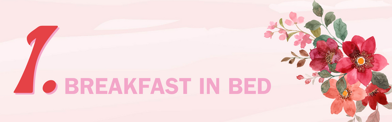 Breakfast in Bed Mothers Day Blog Banner